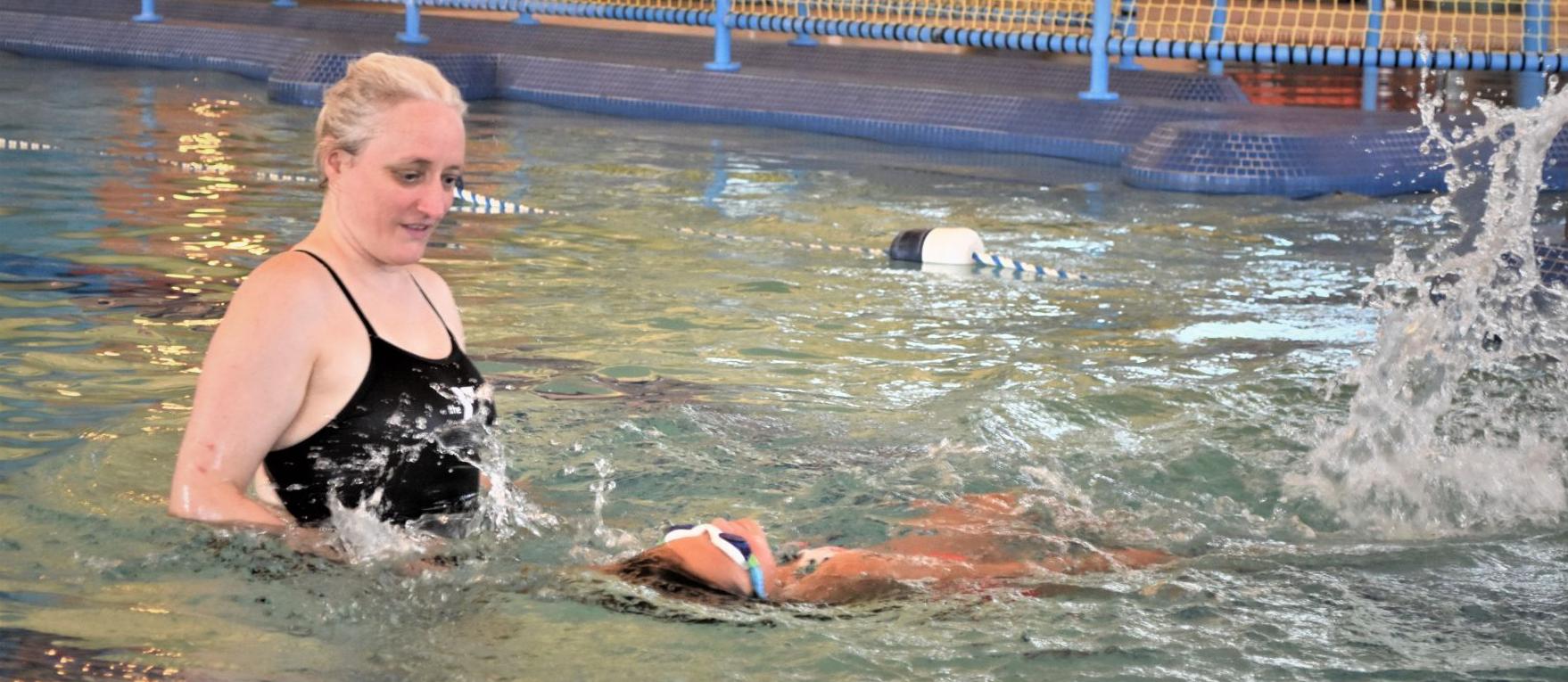 Back float